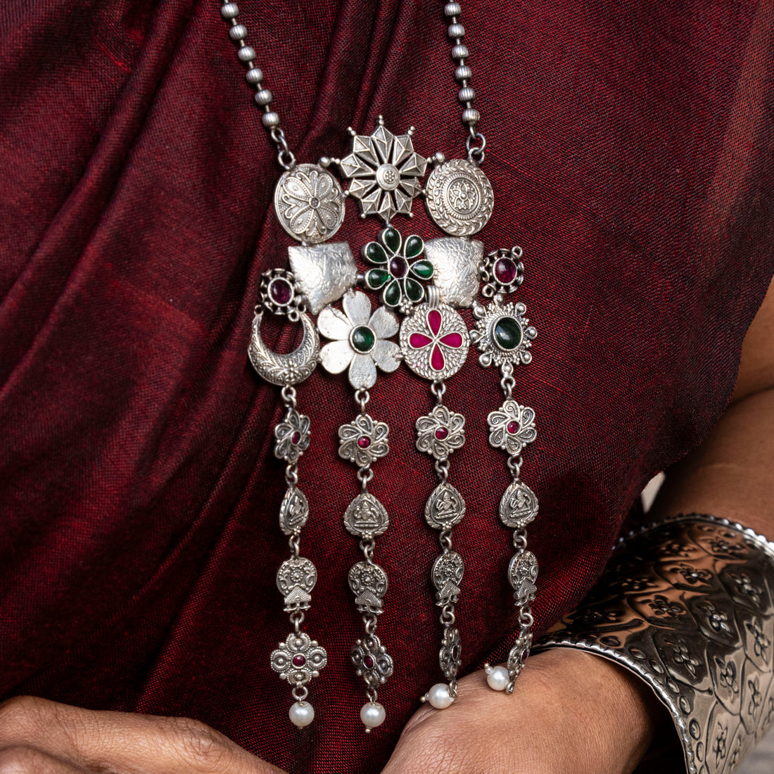 Pratinidhi Fusion Long Necklace