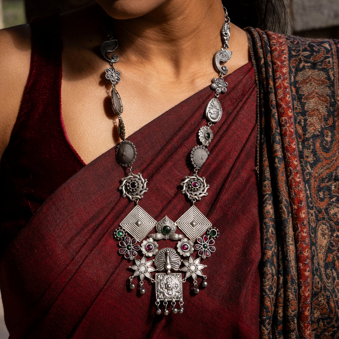 Ruhaani Fusion Long Necklace